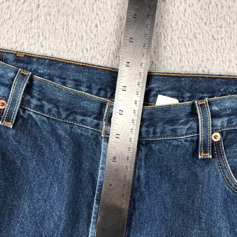 Levis 501 XX Jeans Mens 40 (40x31) Blue Button Fly Denim Vintage Y2K *Flaw
